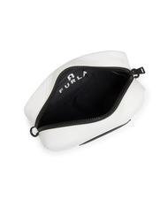 FURLA IRIS Bolso de hombro para cámara talco / negro - Bolsos Mujer - 6