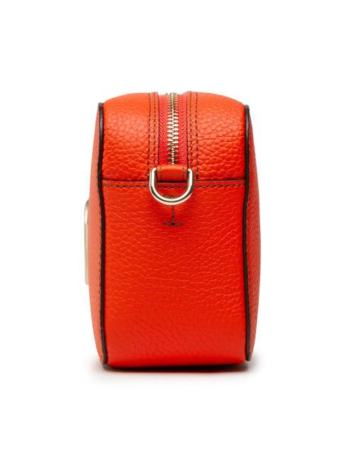 PRIMULA Bolso bandolera, en piel Mandarina - Bolsos Mujer