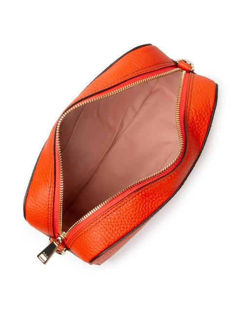 PRIMULA Bolso bandolera, en piel Mandarina - Bolsos Mujer