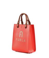 FURLA VARSITY STYLE Bolso vertical de piel con bandolera - Bolsos Mujer