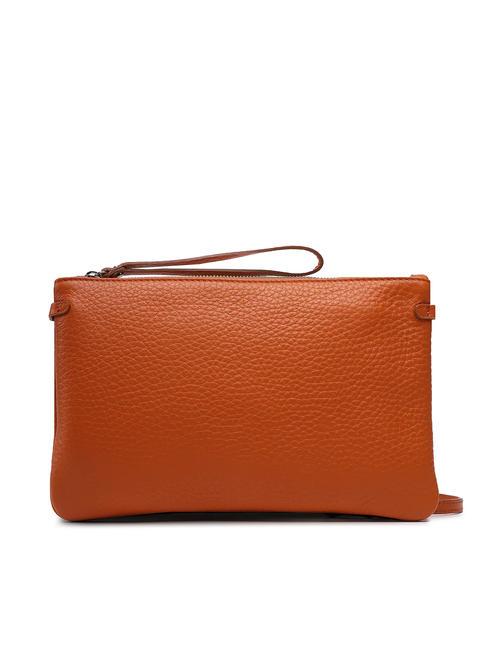 HERMY Bolso de mano de piel martillada naturaleza-jugo - Bolsos Mujer
