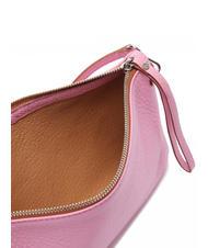 GIANNI CHIARINI HERMY Bolso de mano de piel martillada rosa-naturaleza - Bolsos Mujer - 4