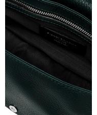GIANNI CHIARINI ADELE Bolso de mano de piel con bandolera de metal de color verde oscuro - Bolsos Mujer - 4