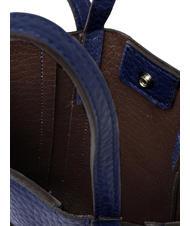 GIANNI CHIARINI SUPERLIGHT Bolso de piel martillada con doble asa galaxia azul-t.moro - Bolsos Mujer - 4