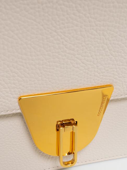 NICO Bolso bandolera pequeño de piel leche de coco - Bolsos Mujer