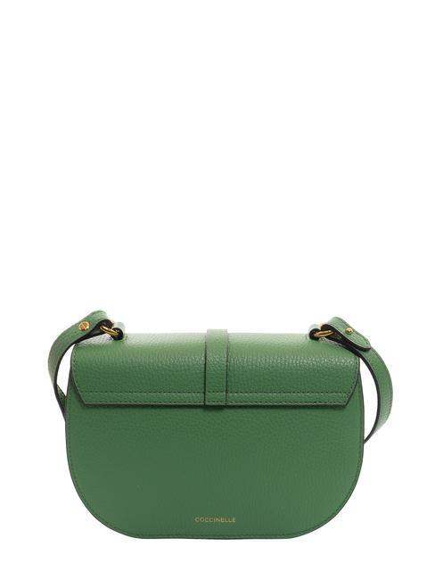 MARGHERITA Bolso Saddle de piel martillada menta - Bolsos Mujer