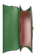 COCCINELLE MARGHERITA Bolso Saddle de piel martillada menta - Bolsos Mujer - 6