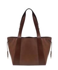 THE BRIDGE CARLOTTA Bolso shopping de piel al hombro BROWN - Bolsos Mujer - 3