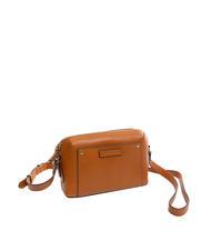 THE BRIDGE CECILIA Bolso bandolera en piel Cognac / Oro - Bolsos Mujer - 2