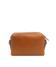 THE BRIDGE CECILIA Bolso bandolera en piel Cognac / Oro - Bolsos Mujer - 4