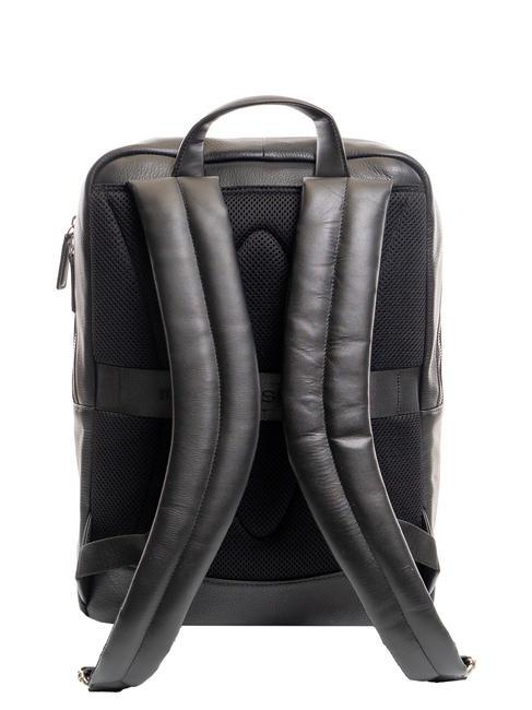 SQUARED Mochila de piel para portátil de 15" negro - Mochilas para portátil