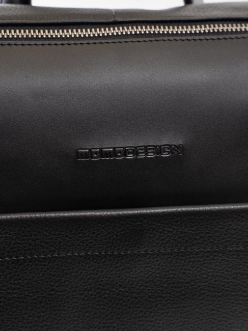 SQUARED Mochila de piel para portátil de 15" negro - Mochilas para portátil