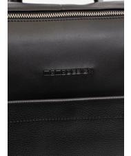 MOMO DESIGN SQUARED Mochila de piel para portátil de 15" negro - Mochilas para portátil - 3