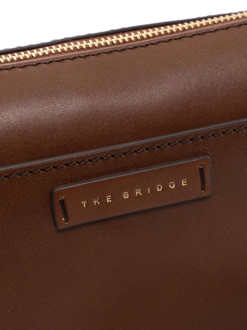 CECILIA Bolso bandolera en piel BROWN - Bolsos Mujer