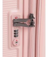 ECHOLAC FORZA Carro extensible para equipaje de mano rosa - Equipaje de mano - 4