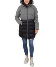 DEKKER CIRRUS LT Chaqueta de plumas con capucha gris melange - negro - Chaquetas de plumas de mujer - 4