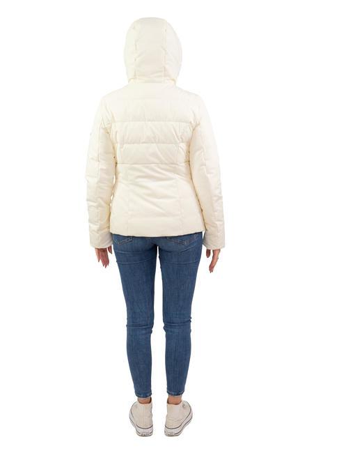 KARUN SE Chaqueta de invierno elástica crema - Chaquetas de plumas de mujer