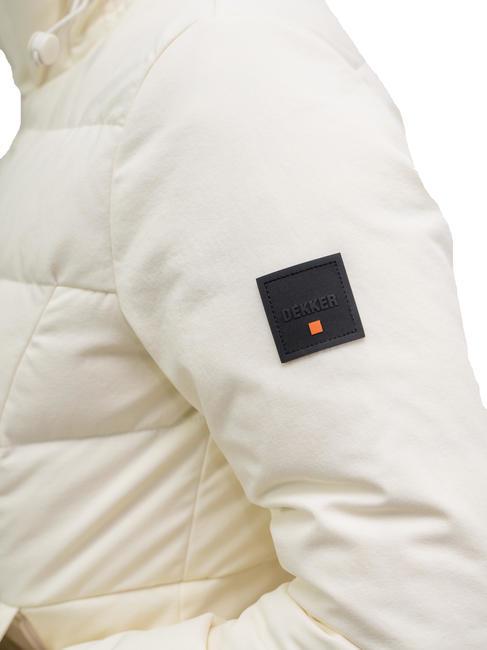 KARUN SE Chaqueta de invierno elástica crema - Chaquetas de plumas de mujer