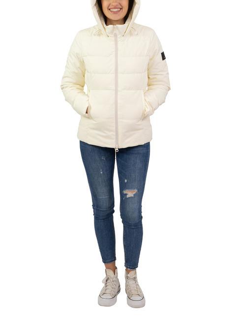KARUN SE Chaqueta de invierno elástica crema - Chaquetas de plumas de mujer