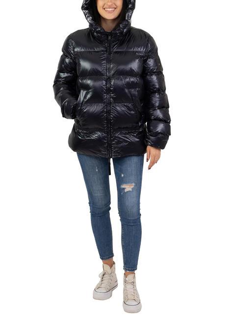 MARTFLY NIK Plum&iacute;fero corto acolchado negro Negro - Chaquetas de plumas de mujer