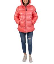 DEKKER MARTFLY NIK Plumífero corto acolchado rosa de te/cuero cordobés - Chaquetas de plumas de mujer - 4