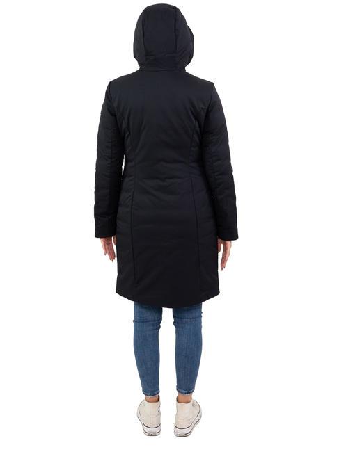 MEHTA SE Abrigo el&aacute;stico con capucha negro - Chaquetas de plumas de mujer