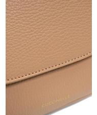 COCCINELLE CHERRY Bolso bandolera mini de piel tostado - Bolsos Mujer - 5