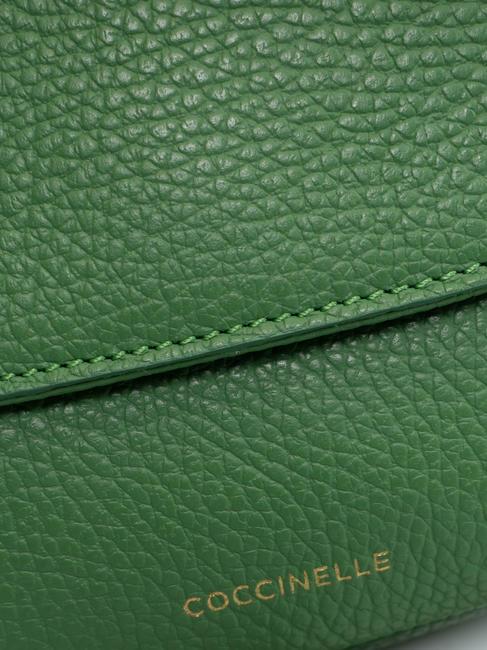 CHERRY Bolso bandolera mini de piel menta - Bolsos Mujer