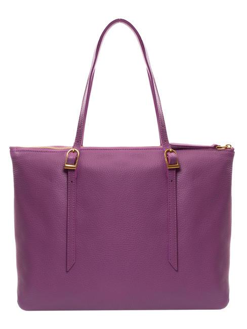 CHERRY Bolso shopping de piel martillada dalia - Bolsos Mujer