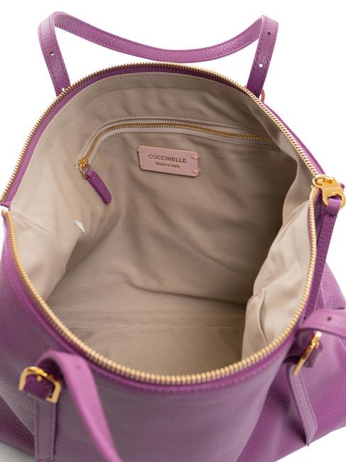 CHERRY Bolso shopping de piel martillada dalia - Bolsos Mujer