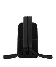 PIQUADRO FINN  Mochila / Bolso bandolera en piel negro - Mochilas para port&aacute;til - 3