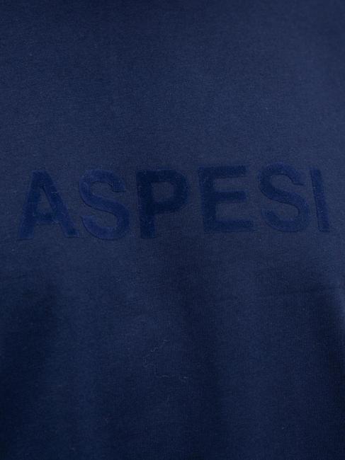 BASIC FLOCK Camiseta de algodón con logo Armada - camiseta