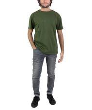 ASPESI BASIC FLOCK Camiseta de algodón con logo militar - camiseta - 5