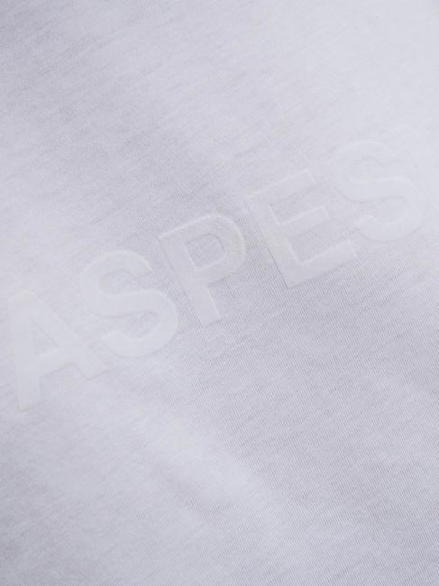 BASIC FLOCK Camiseta de algodón con logo blanco - camiseta