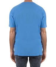 ASPESI BASIC Camiseta de algodón con logo azul claro - camiseta - 2