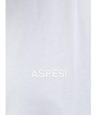 ASPESI BASIC Camiseta de algod&oacute;n con logo blanco - camiseta - 3