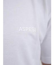 ASPESI BASIC Polo elástico de manga corta blanco - camisa polo - 3