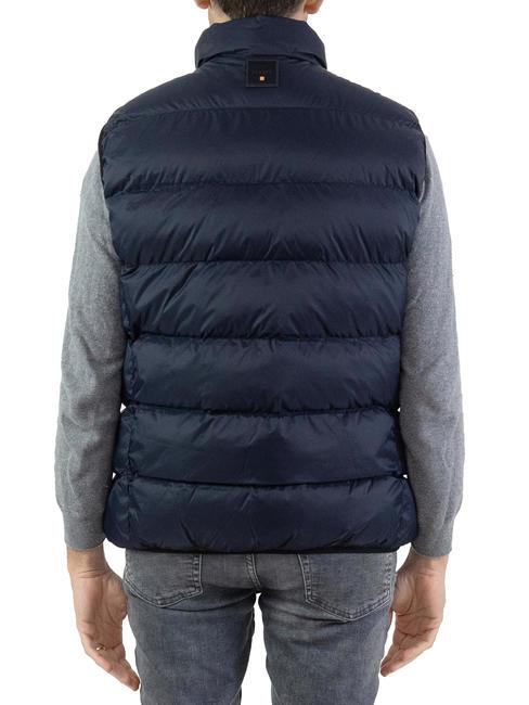 PORPOISE NY Chaleco acolchado azul grafito - Chaquetas sin mangas para hombre.