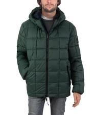 DEKKER PRINI NY DOUBLE Plumífero de doble cara con capucha. azul grafito - bosque oscuro - Chaquetas de plumas para hombre - 4
