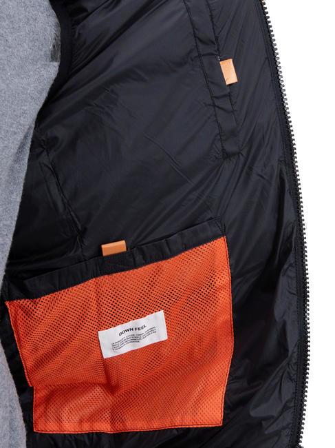 PORPOISE NY Chaleco acolchado negro - Chaquetas sin mangas para hombre.