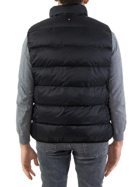 PORPOISE NY Chaleco acolchado negro - Chaquetas sin mangas para hombre.