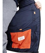 DEKKER PORPOISE NY Chaleco acolchado azul grafito - Chaquetas sin mangas para hombre. - 3