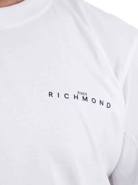 ACOSTA Camiseta de algodón blanco negro - camiseta