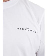 JOHN RICHMOND ACOSTA Camiseta de algodón blanco negro - camiseta - 3