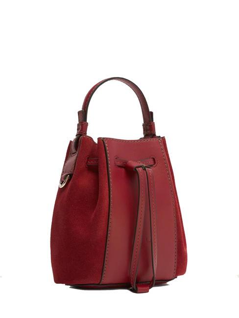 MIASTELLA Bolso bombonera mini de piel CEREZA d - Bolsos Mujer
