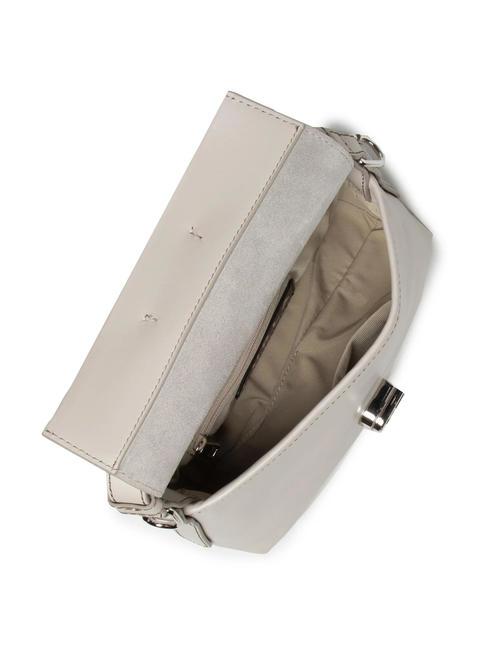 CHARLOTTE Bolso de mano, con bandolera perla - Bolsos Mujer