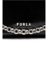 FURLA SPLENDIDA Bolso MINI de piel con bandolera negro + coñac h - Bolsos Mujer - 5