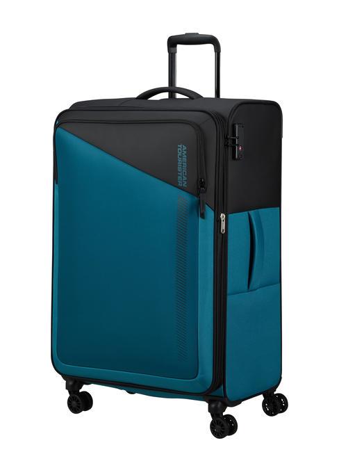 DARING DASH Carro extensible grande azul negro - Trolley Semirrígidos