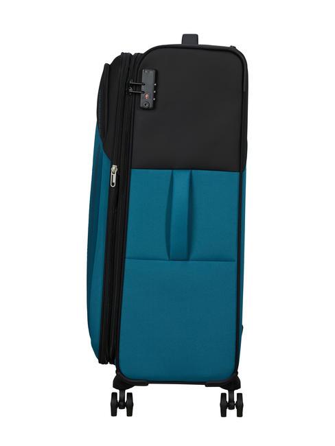 DARING DASH Carro extensible grande azul negro - Trolley Semirrígidos