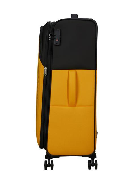 DARING DASH Carro extensible grande amarillo negro - Trolley Semirr&iacute;gidos